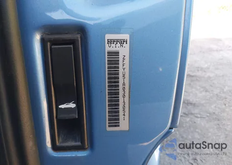 2003 Ferrari 360 Modena Berlinetta z USA, uszkodzony, nr VIN ZFFYU51A030130541